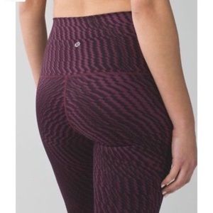 Lululemon wunder under III crop pant